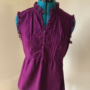 Purple blouse